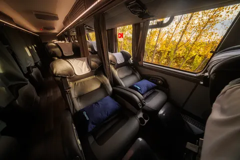 Cama ejecutivo en piso superior, asiento 160°